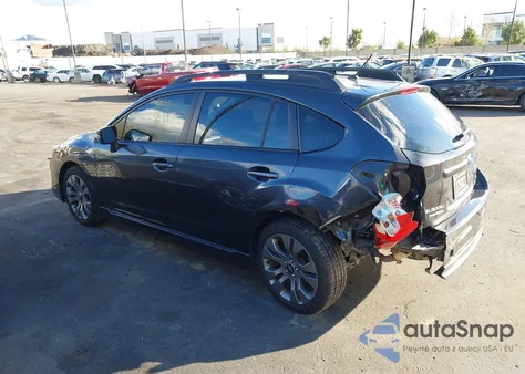 2016 Subaru Impreza 2.0I Sport Premium z USA, uszkodzony, nr VIN JF1GPAP64G8219698